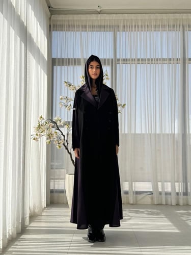 عباية D28 - ليلكي