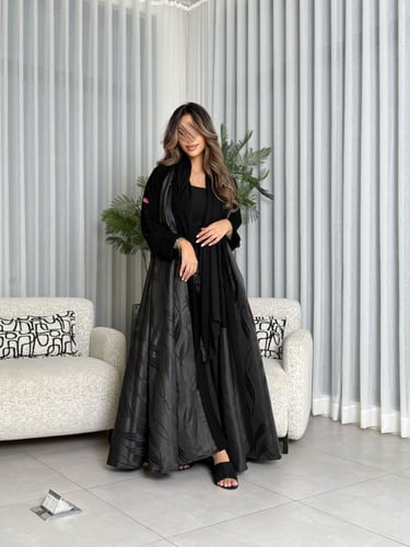 عباية D588 - اسود