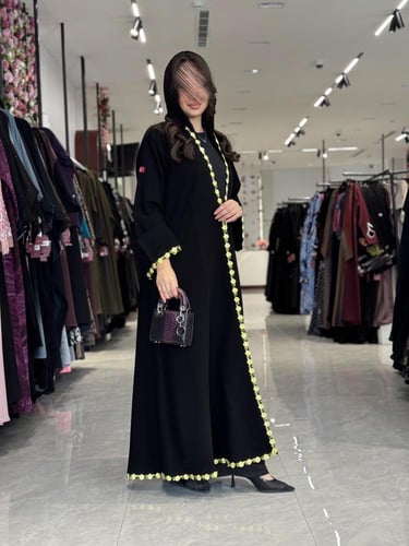 عباية D532- اصفر