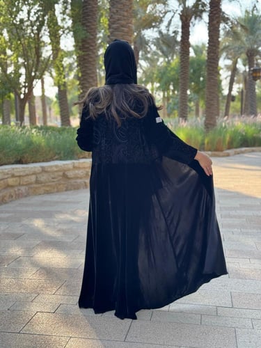 عباية D176 - كحلي