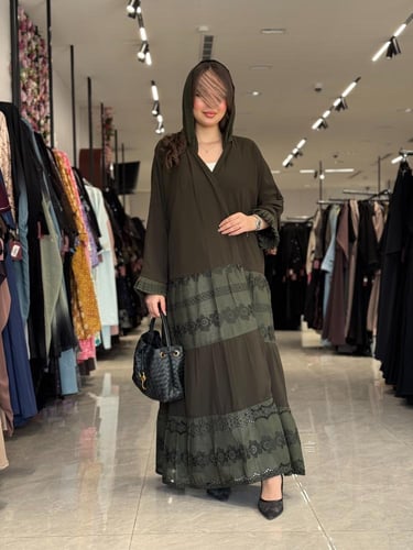 عباية D487 - عشبي