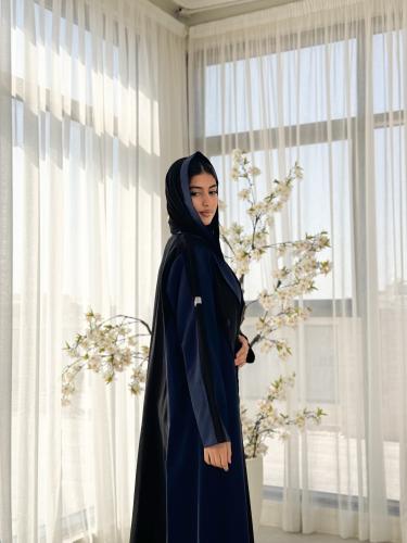 عباية D28 - كحلي