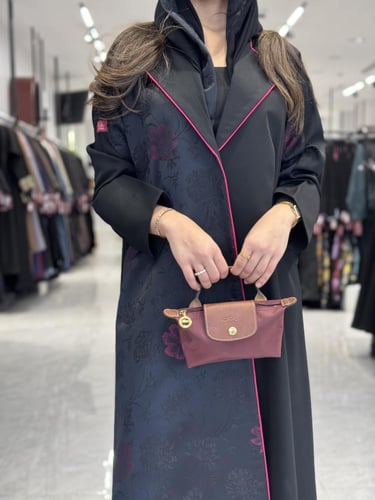 عباية D254- زهري