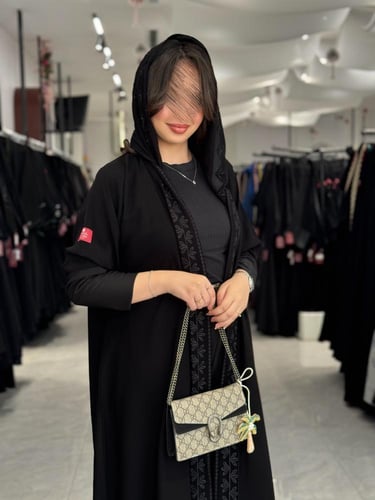 عباية D584 - اسود