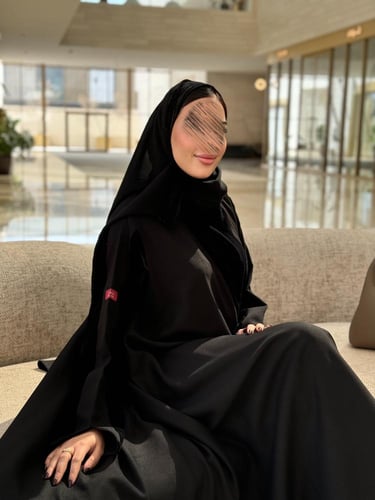 عباية D96- اسود