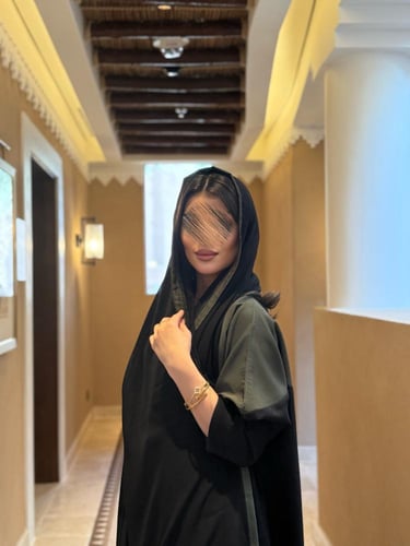 عباية D605 - زيتي