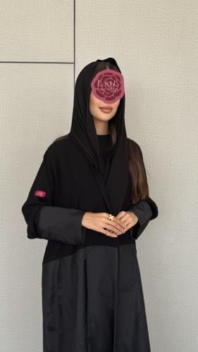 عباية D408 -اسود
