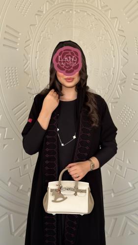 عباية D401 -عنابي