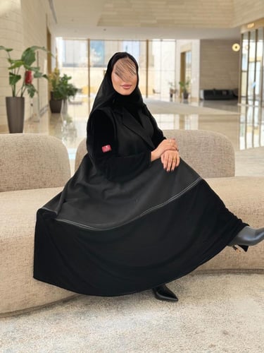 عباية D151-اسود