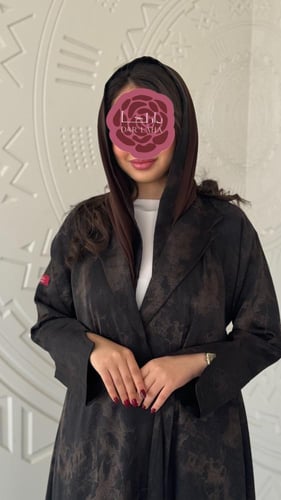 عباية D388 -ذهبي