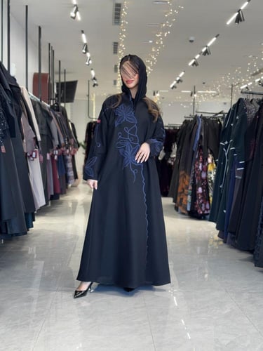 عباية D301 - كحلي