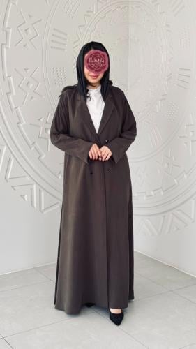 عباية D393 - بني