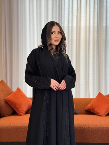 عباية D243-اسود