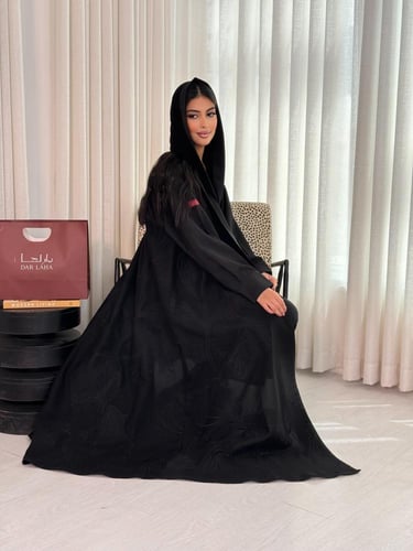 عباية D29 - اسود
