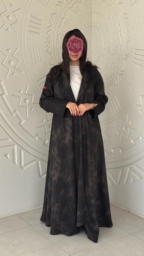 عباية D388 -ذهبي