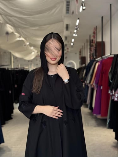 عباية D573 - اسود