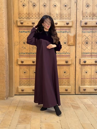 عباية D95 -بنفسجي