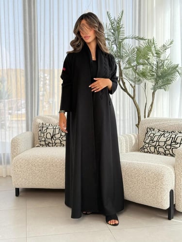 عباية D451 - اسود