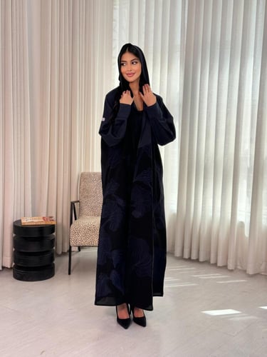 عباية D29 - كحلي