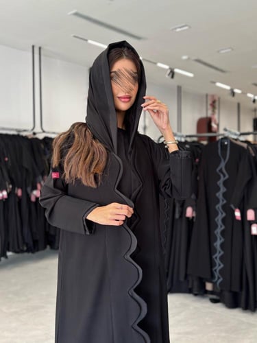 عباية D542 - اسود