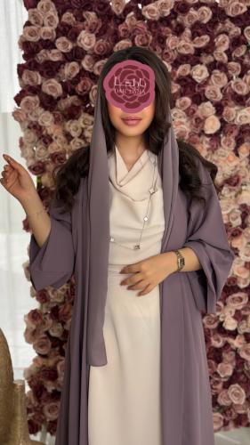 عباية D387 -موف