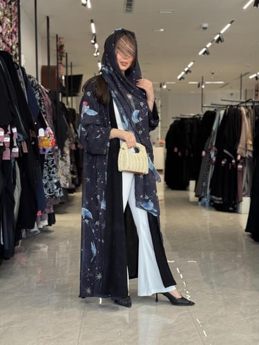 عباية D510- اسود