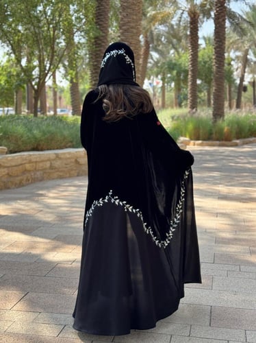 عباية D177 - اسود