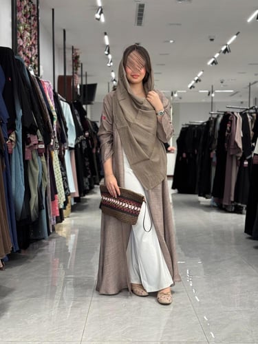 عباية D407 - لحمي