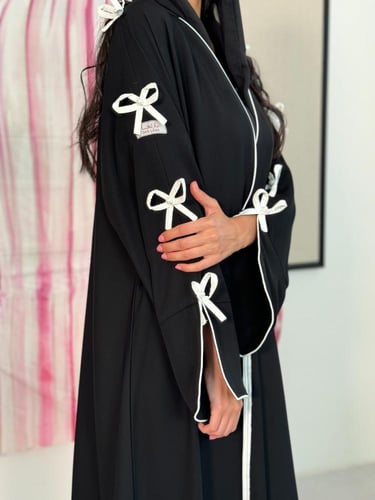 عباية D48- تحديد ابيض