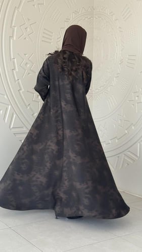 عباية D388 -ذهبي