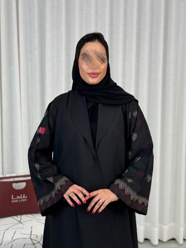 عباية D93- اسود