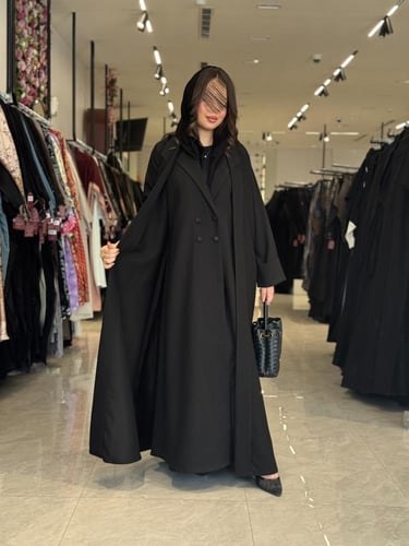 عباية D500 - اسود