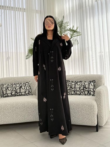 عباية D462 - اسود