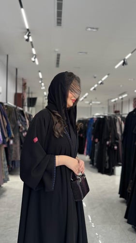 عباية D531-تحديد كحلي