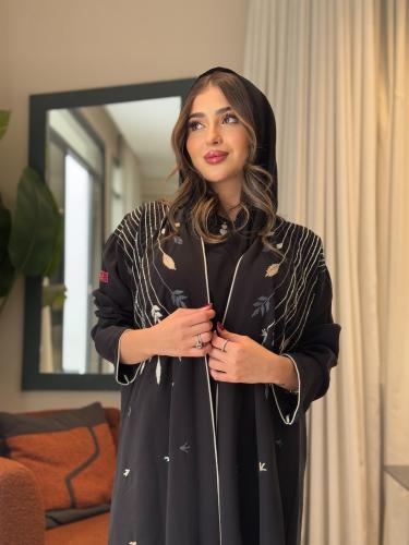 عباية D0110-اسود