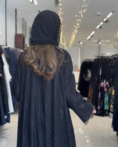 عباية D297 - اسود