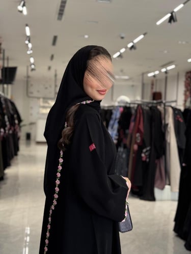 عبايةD532 - زهري