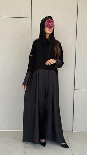 عباية D408 -اسود