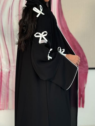 عباية D48- تحديد ابيض