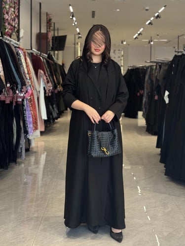 عباية D500 - اسود