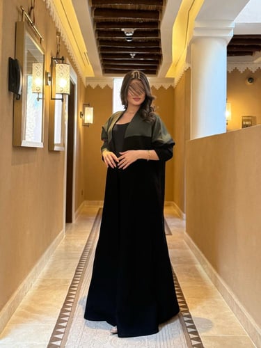 عباية D605 - زيتي