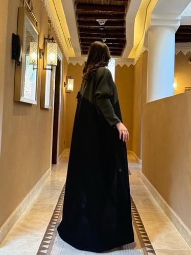 عباية D605 - زيتي