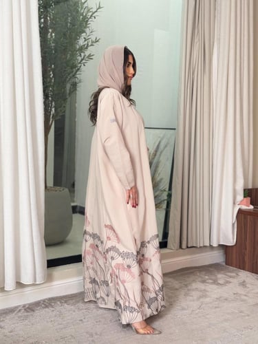 عباية D0101-بيج