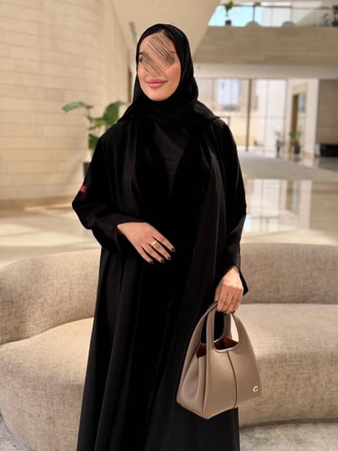 عباية D96- اسود