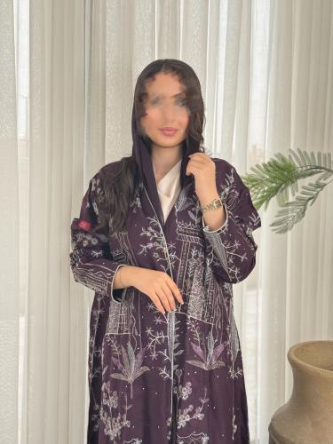 عباية D370-بنفسجي