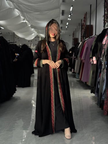 عباية D558 - تطريز