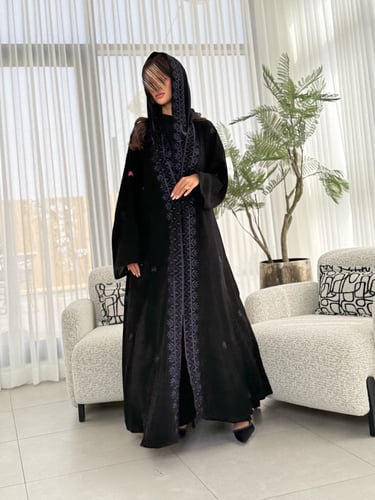 عباية D468-كحلي