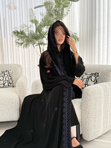 عباية D468-كحلي