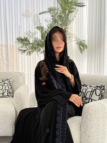 عباية D468-كحلي