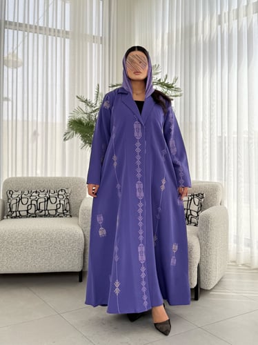 عباية D462 -لافندر